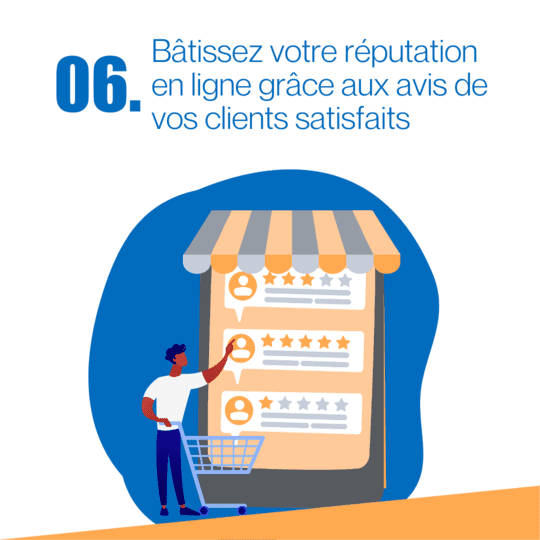 Bâtissez votre réputation en ligne